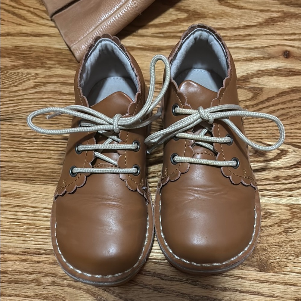 L'Amour Light Brown Ankle Boots